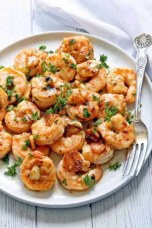 Clarified Butter Garlic Shrimp