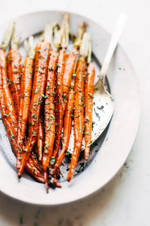 Clarified Butter Glazed Carrots
