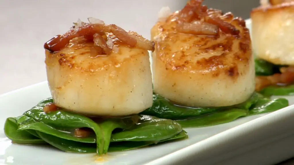 Clarified Butter Seared Scallops