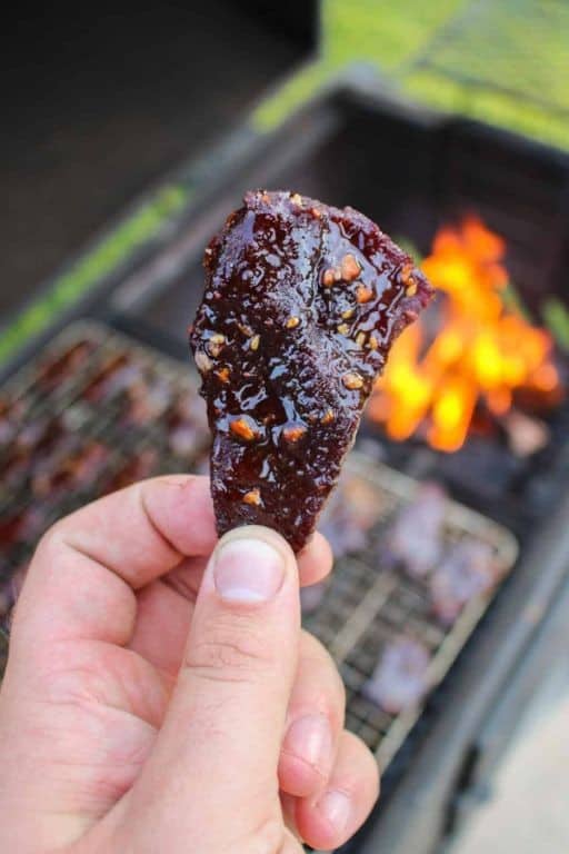 Classic Beef Jerky with Soy Sauce and Garlic