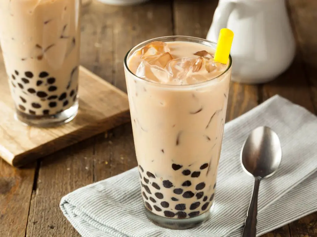 Classic Bubble Milk Tea with Tapioca Pearls