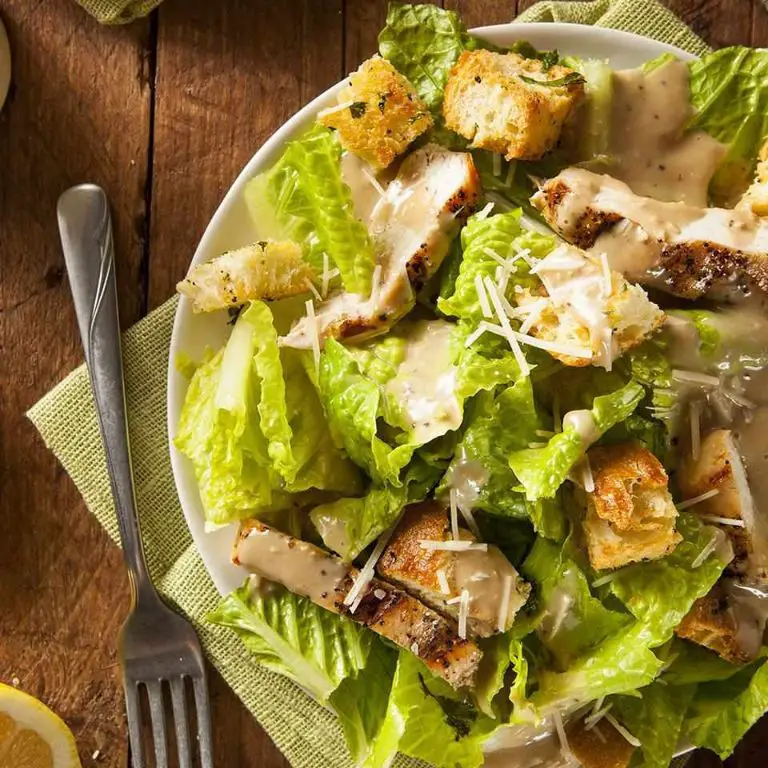 Classic Caesar Chicken Salad