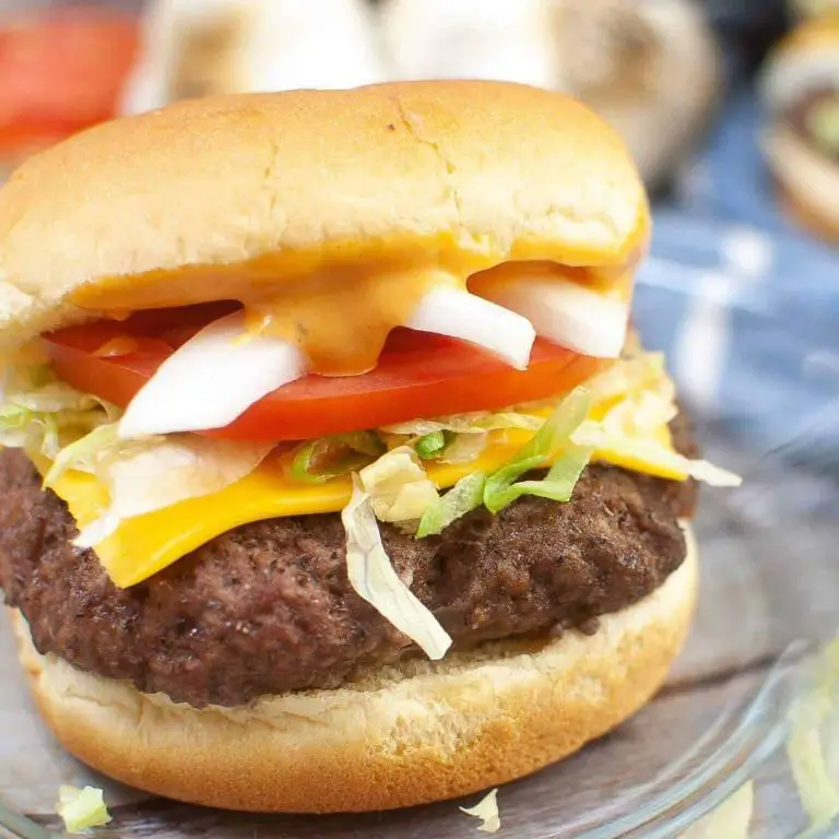 Classic Cheeseburger Air Fryer Delight