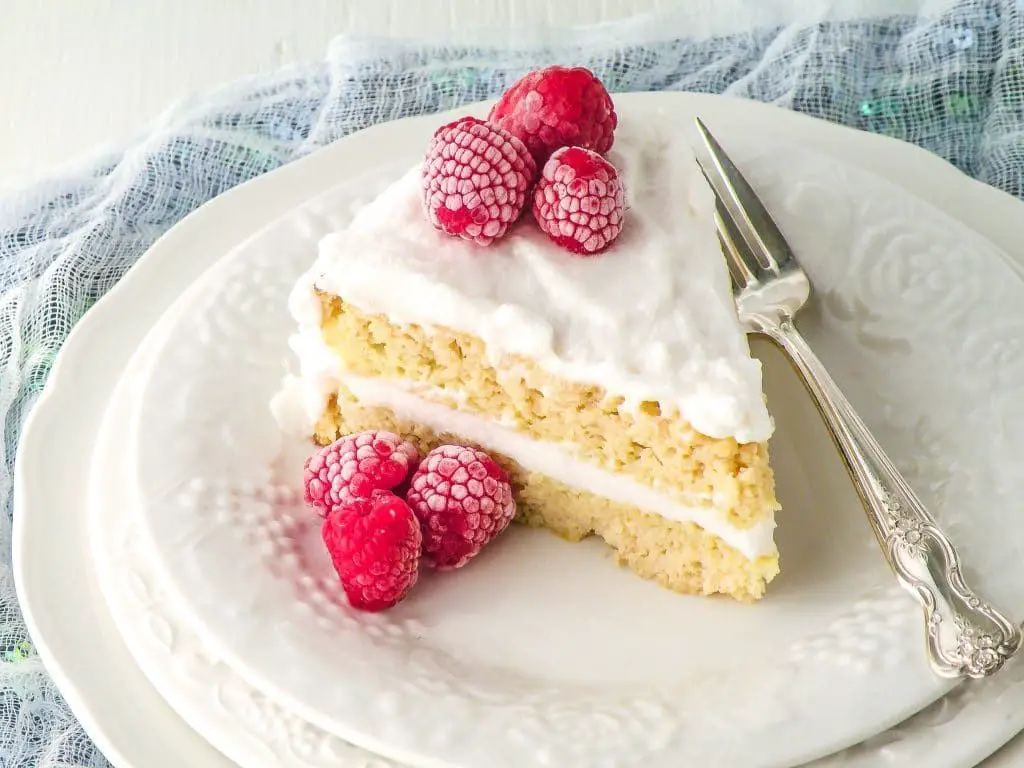 Classic Coconut Flour Vanilla Cake
