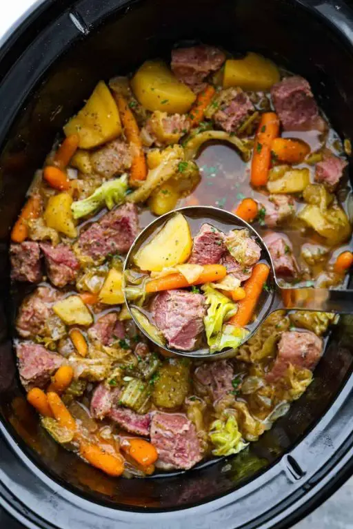 Classic Corned Beef and Cabbage Stew