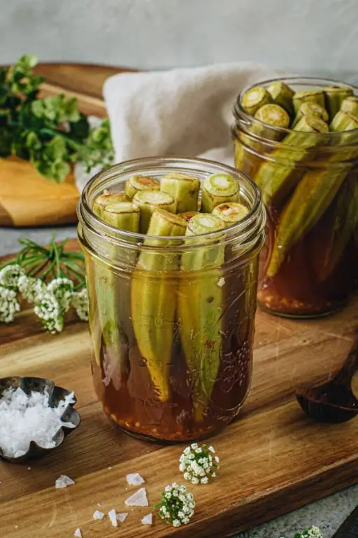 Classic Dill Pickled Okra