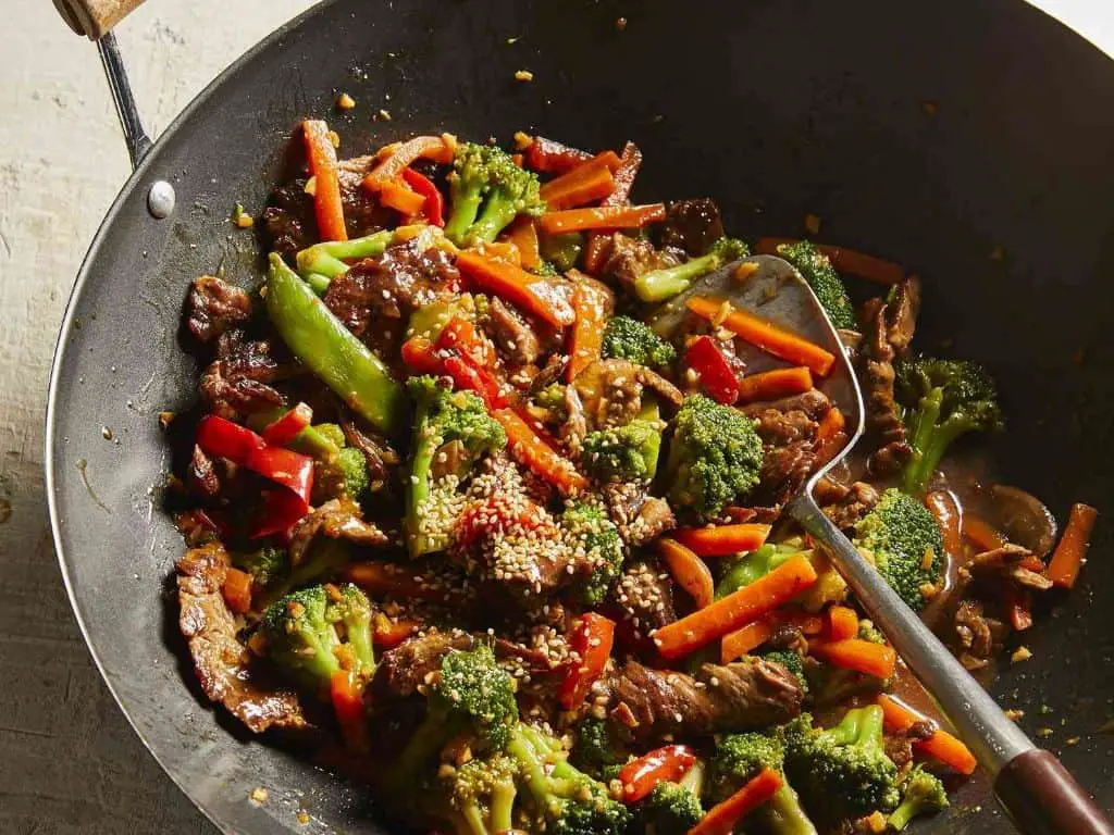 Classic Ginger Garlic Beef Stir Fry