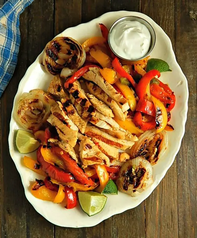 Classic Grilled Chicken Fajitas