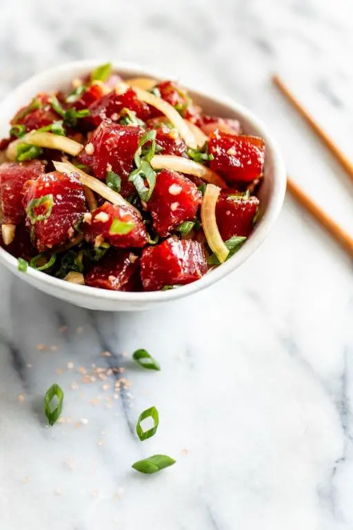 Classic Hawaiian Poke Bowl