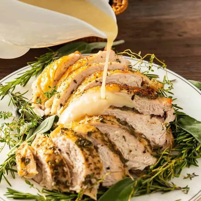 Classic Herb-Roasted Turkey with Gravy