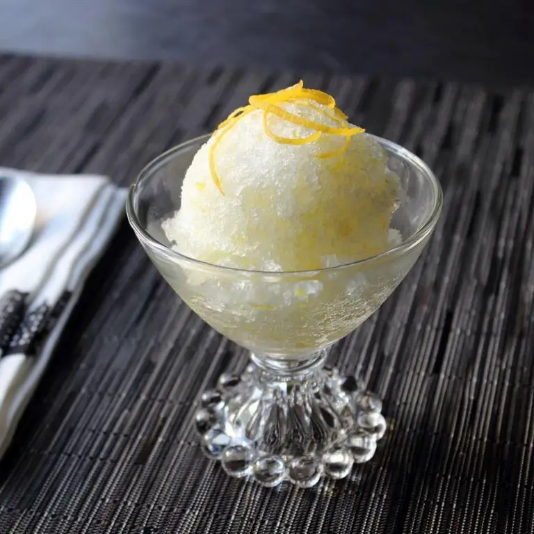 Classic Lemon Italian Ice