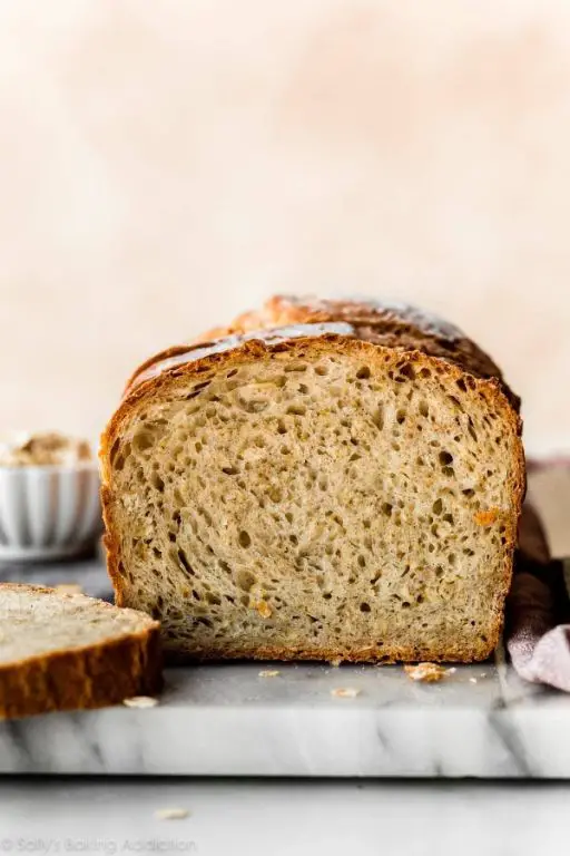 Classic Oatmeal Bread with Honey