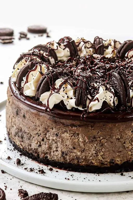 Classic Oreo Cheesecake with Chocolate Ganache