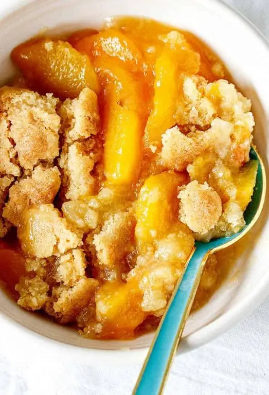 Classic Peach Dump Cake
