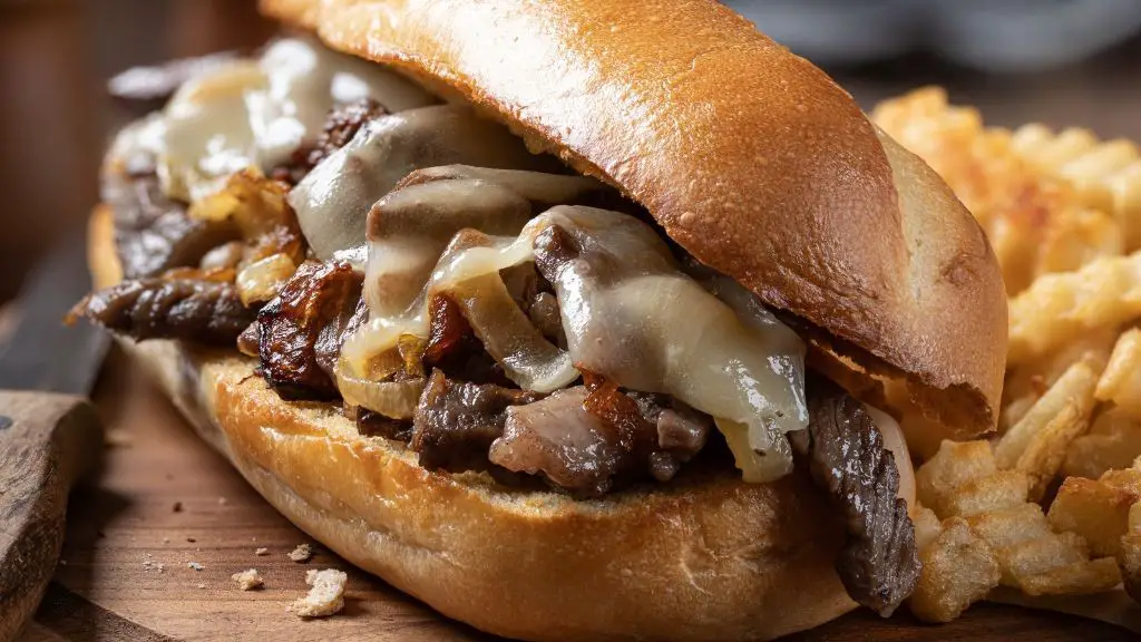 Classic Philly Cheesesteak with Caramelized Onions
