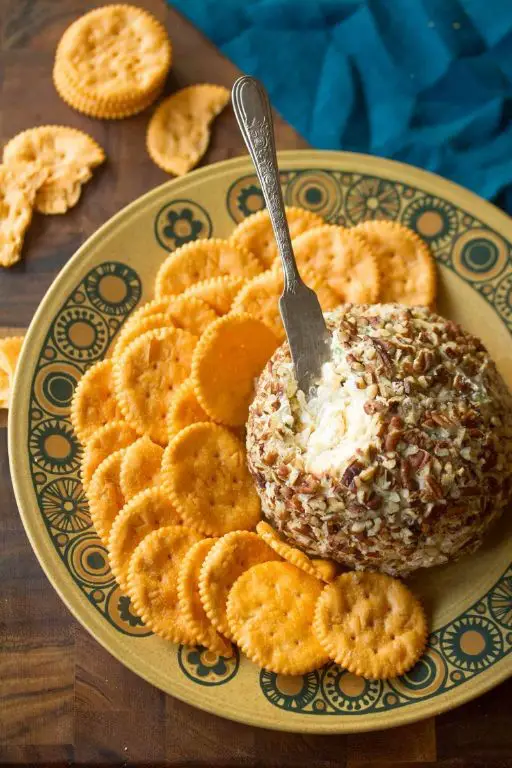 Classic Pineapple Cheeseball with Pecans