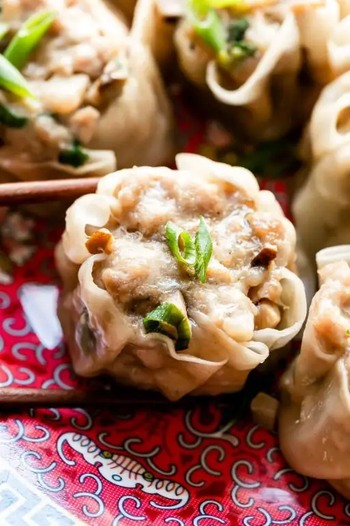 Classic Pork Shumai with Garlic and Ginger