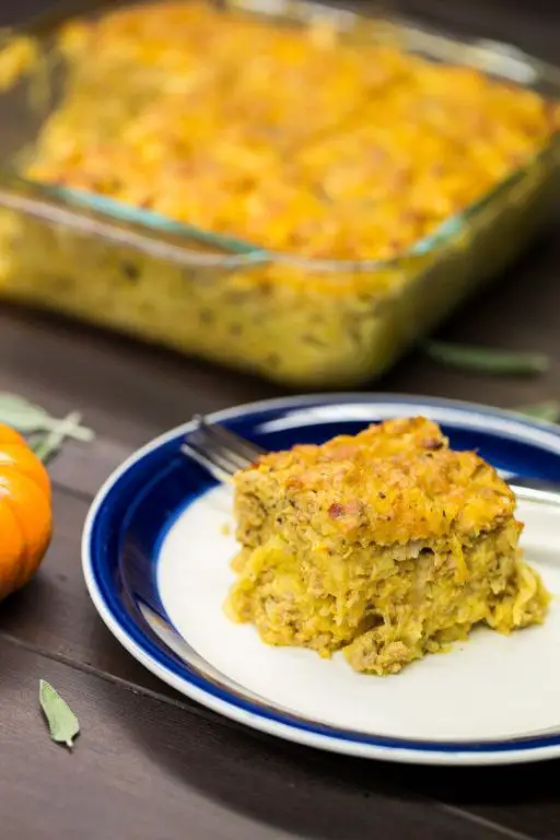Classic Pumpkin and Sage Casserole