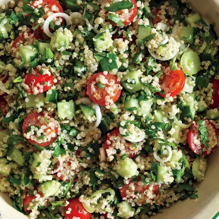 Classic Quinoa Tabouli with Fresh Herbs
