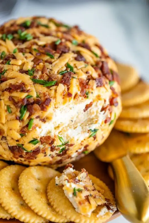 Classic Ranch Cheese Ball with Cream Cheese