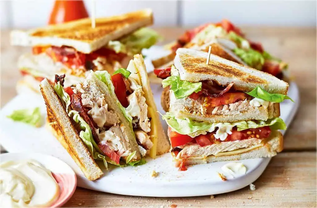 Classic Rotisserie Chicken Club Sandwich