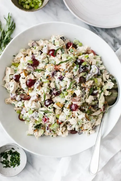 Classic Rotisserie Chicken Salad with Celery and Mayo