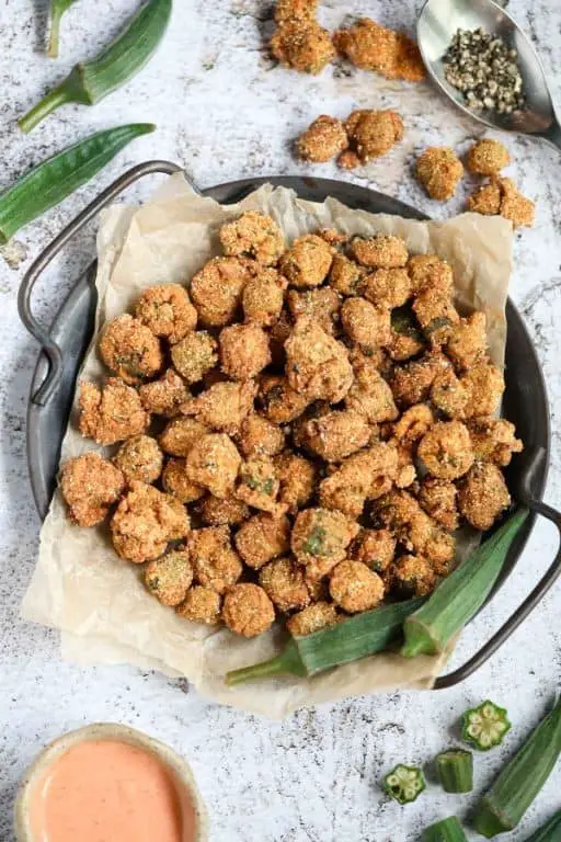 Classic Southern Fried Okra