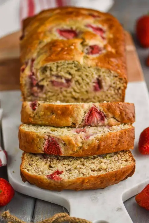 Classic Strawberry Banana Bread