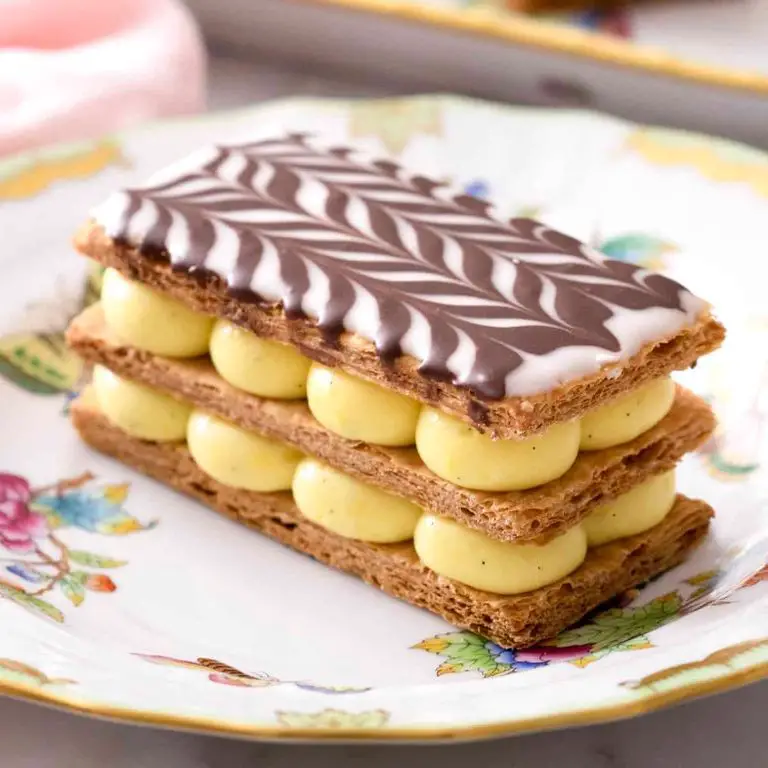Classic Vanilla Mille-Feuille