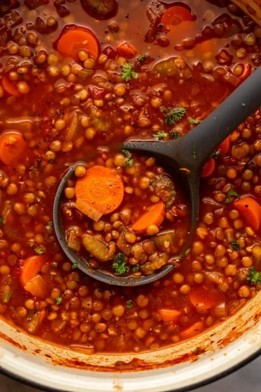 Classic Vegan Lentil Soup