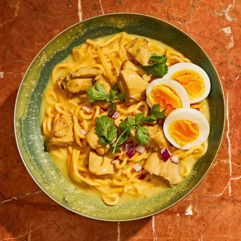 Coconut Chicken Noodle Soup