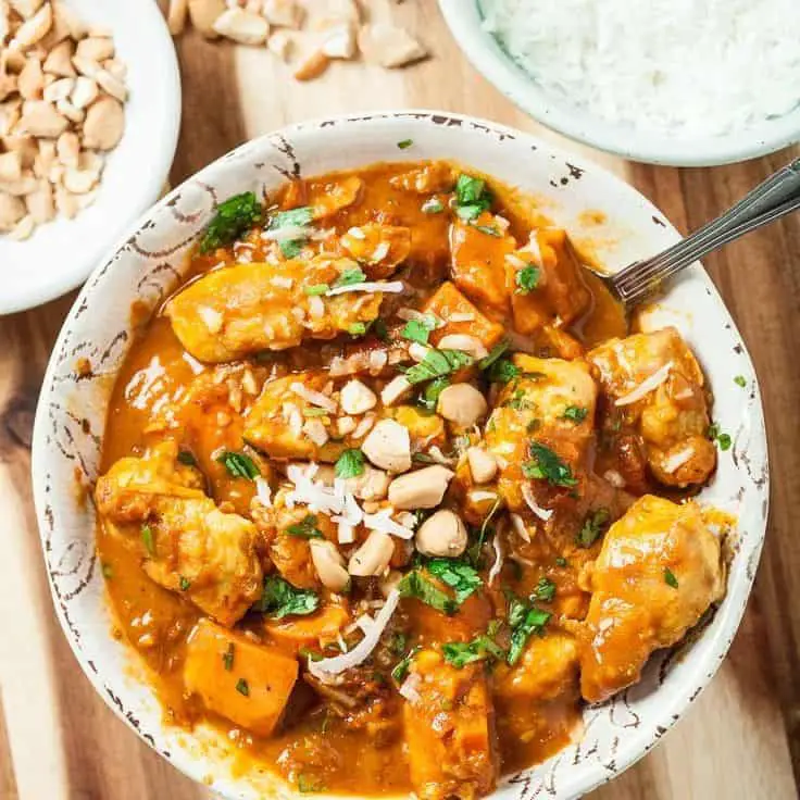 Coconut Chicken and Sweet Potato Stew