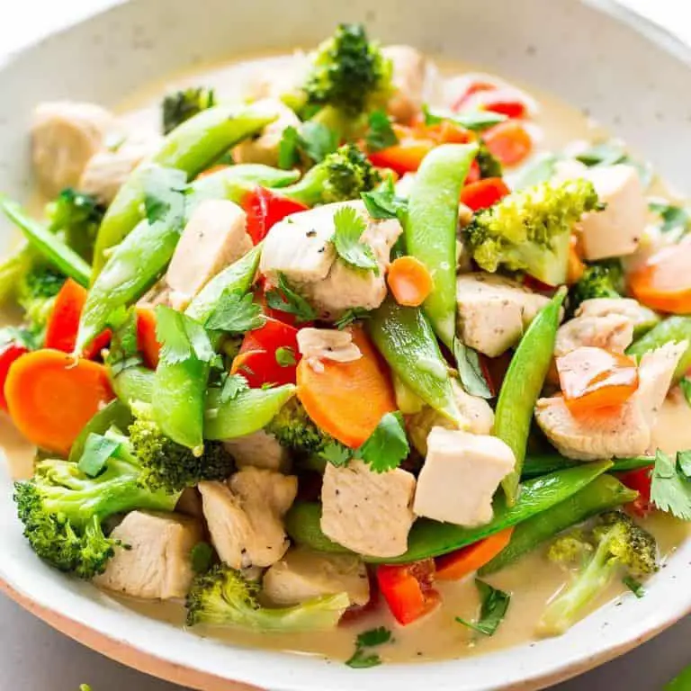 Coconut Chicken and Vegetable Stir-Fry