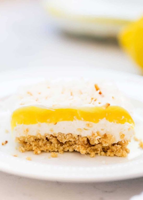 Coconut Cream Pie Dessert Lasagna