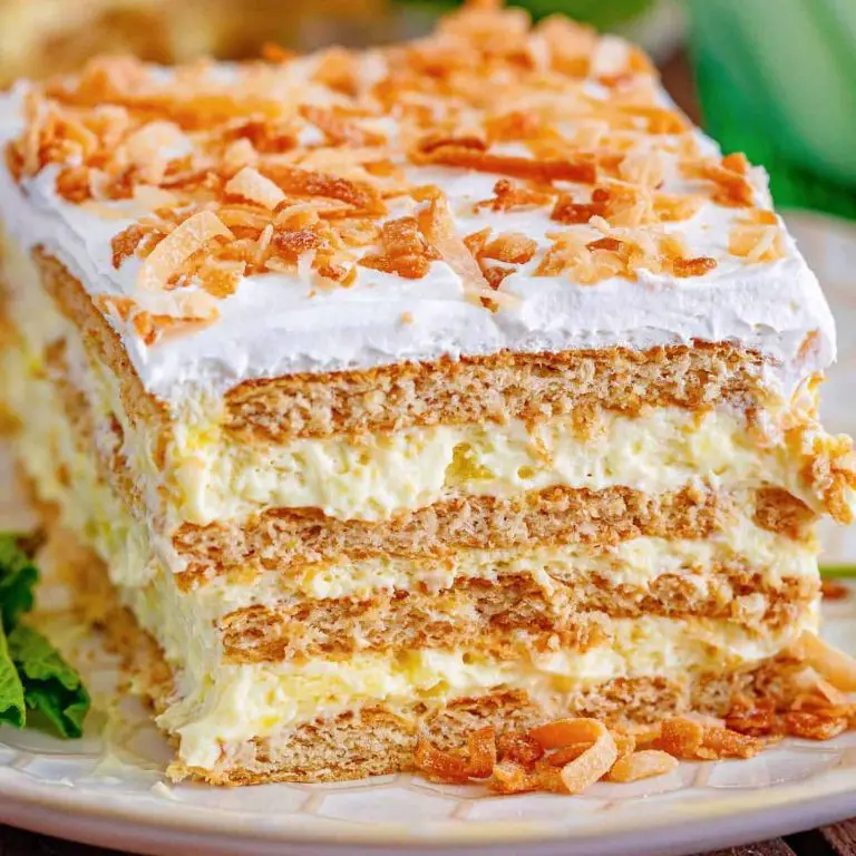 Coconut Cream Refrigerator Cake