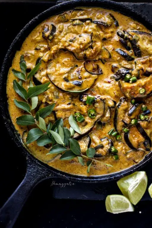 Coconut Curry Sauteed Eggplant