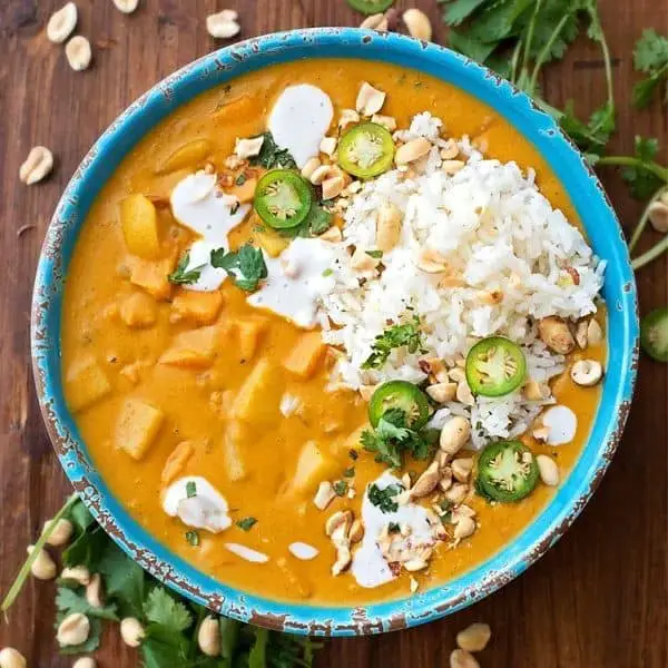 Coconut Curry Smashed Sweet Potatoes
