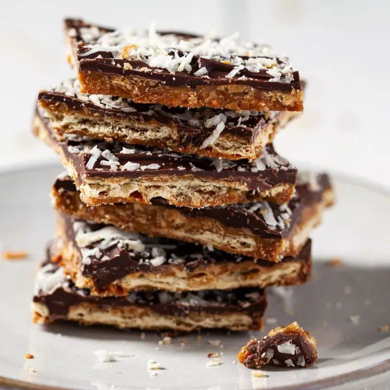 Coconut Dream Saltine Toffee