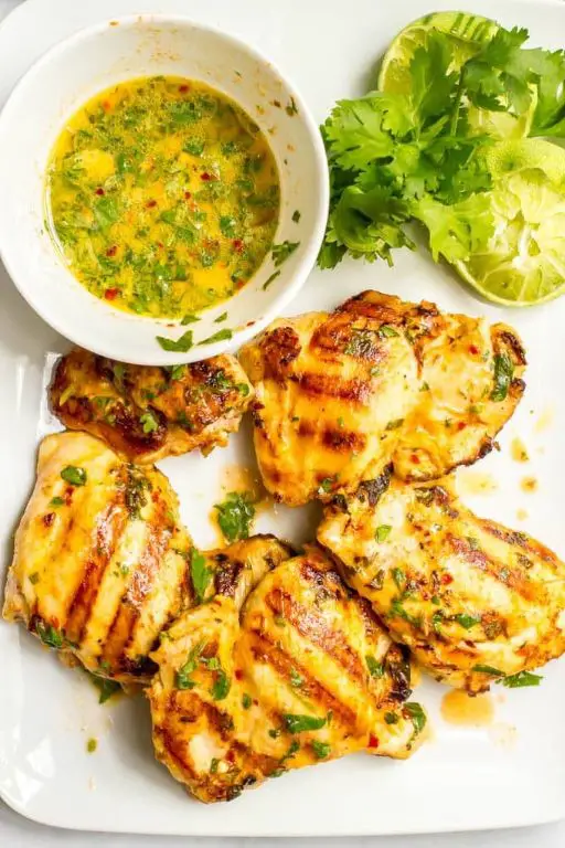 Coconut Lime BBQ Grilled Chicken