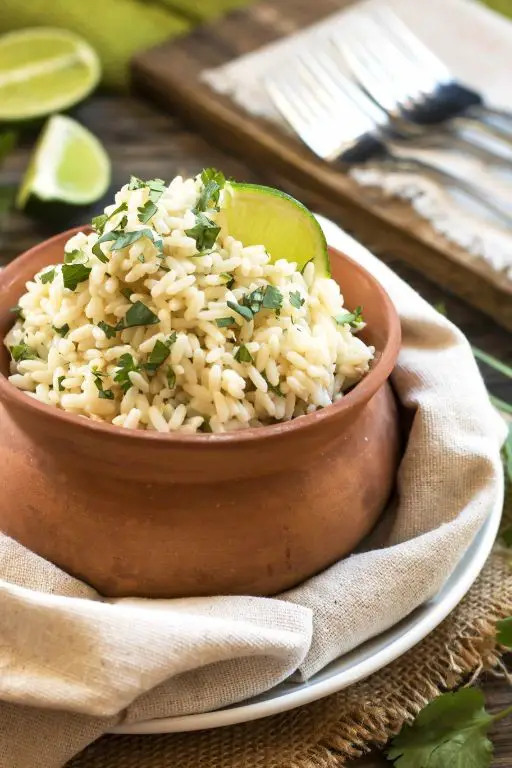 Coconut Lime Brown Rice