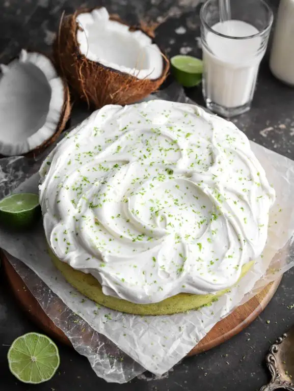 Coconut Lime Snacking Cake