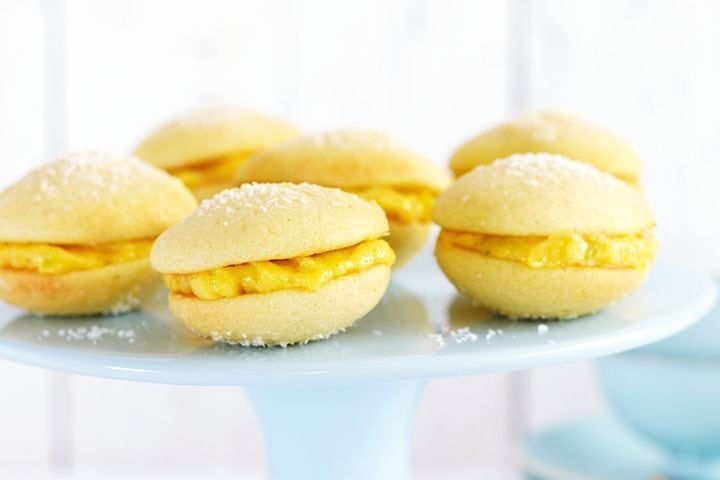 Coconut Lime Whoopie Pies with Coconut Cream Filling