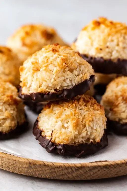 Coconut Macaroon Vegan Cookies