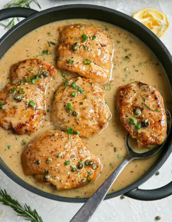 Coconut Milk Chicken Piccata