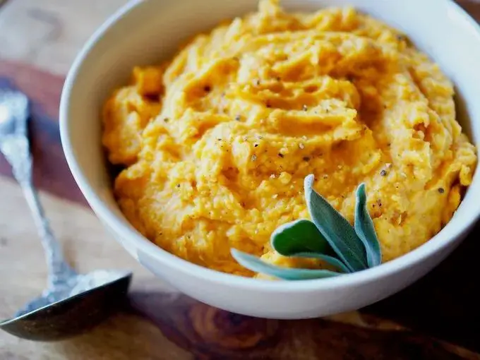 Coconut Milk Mashed Butternut Squash
