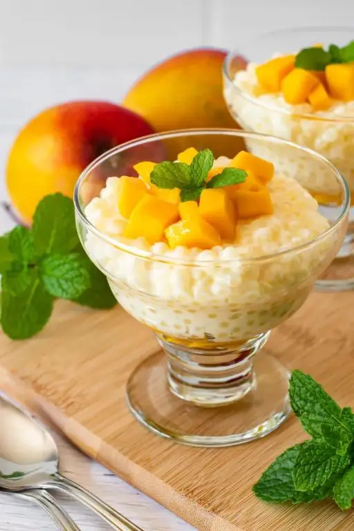 Coconut Milk Tapioca Pudding