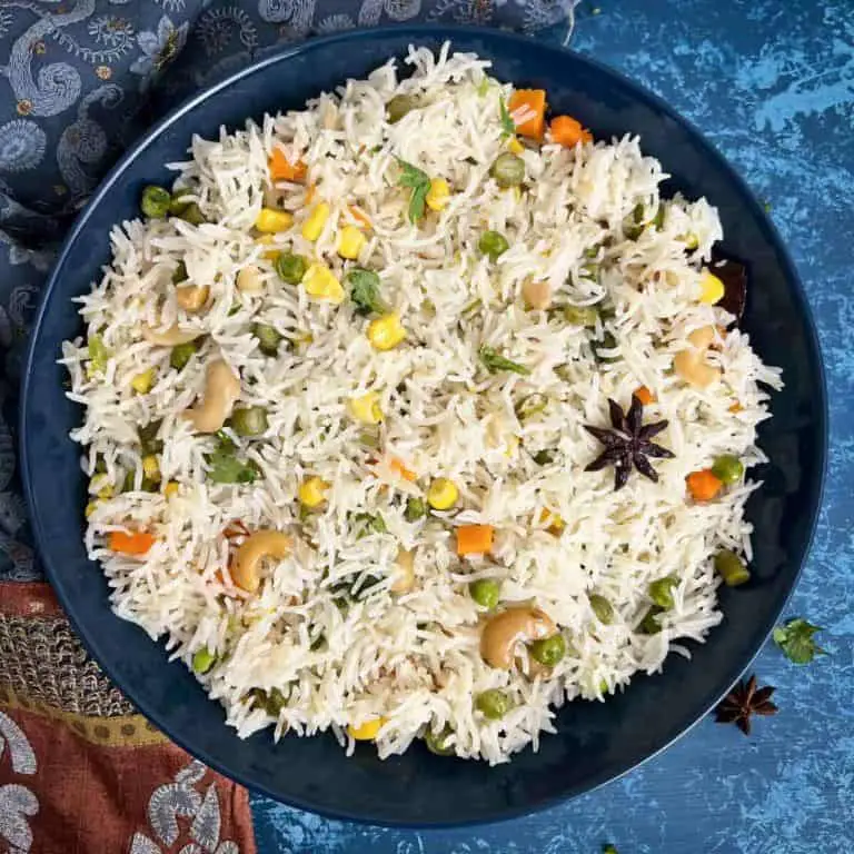 Coconut Milk Vegetable Pulav