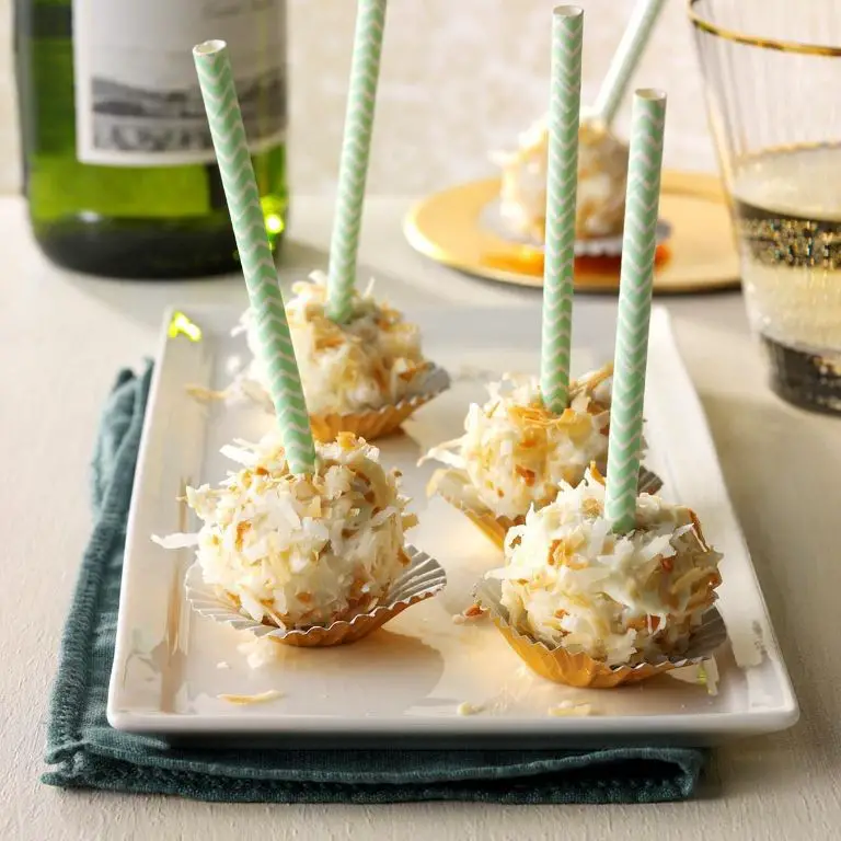 Coconut Paradise Cake Pops