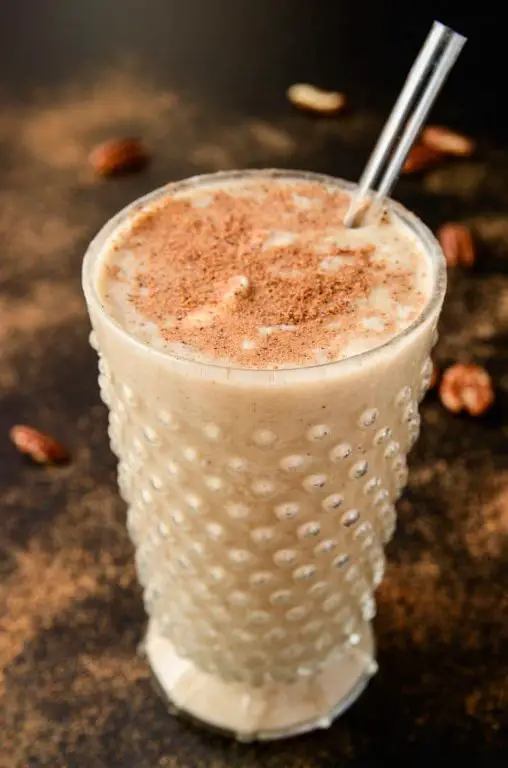 Coconut Sugar Free Egg Nog Smoothie