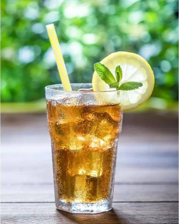 Coconut Sugar Sweetened Iced Tea